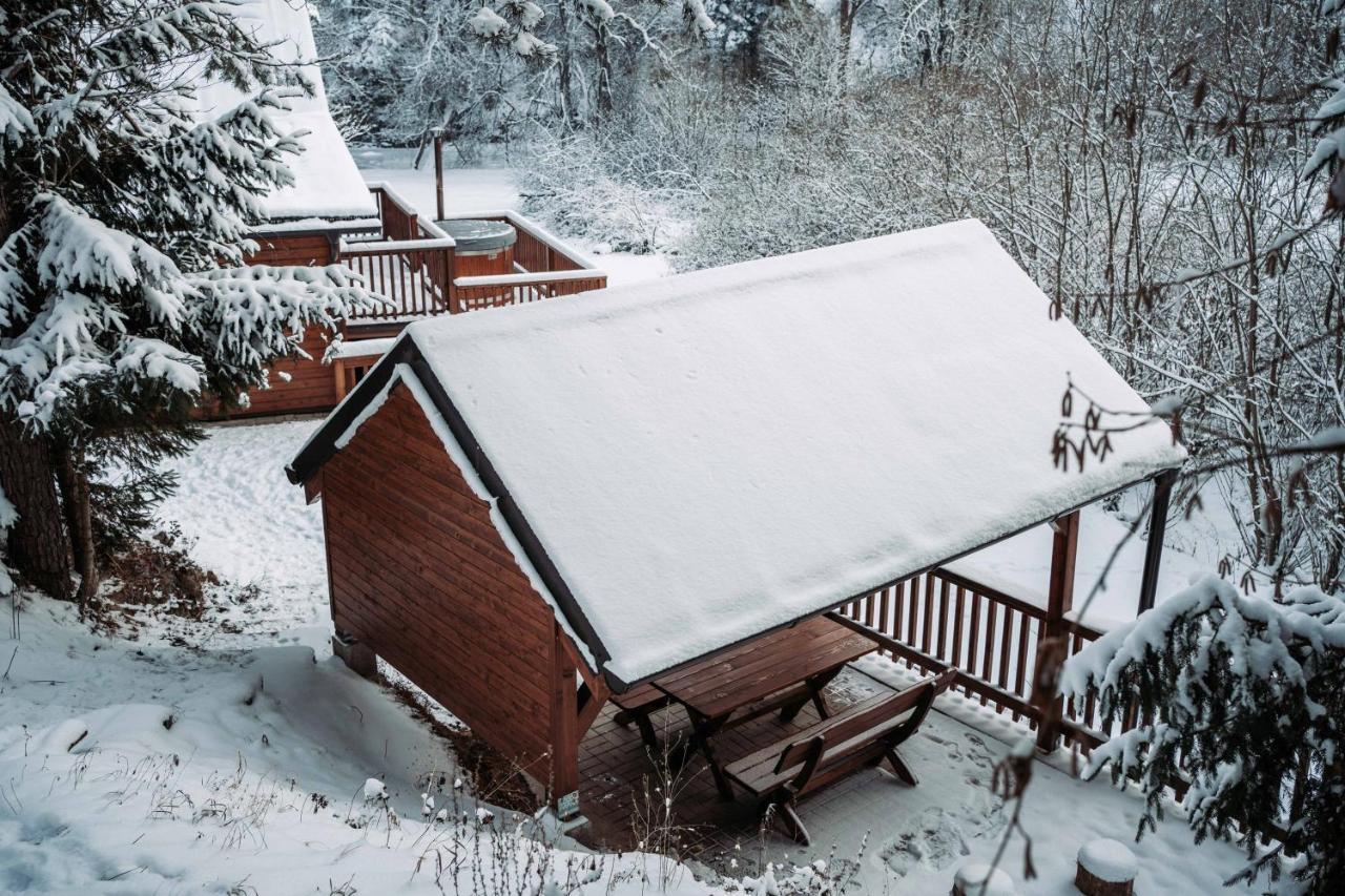 Sovia Wellness Chata S Jacuzzi Kadou A Saunou, Cingov Smizany Exterior photo